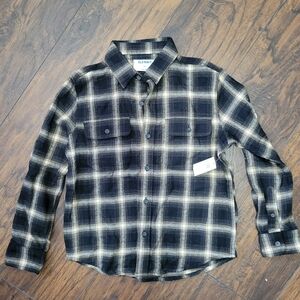 Boys flannel button up